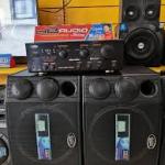 SPEAKER AND AMPLIFIER SET